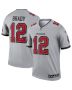 Tom Brady 12 Tampa Bay Buccaneers Men Inverted Legend Jersey – Gray