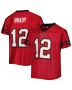 Tom Brady 12 Tampa Bay Buccaneers YOUTH Game Jersey – Red