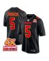Tommy Townsend 5 Kansas City Chiefs Super Bowl LVIII Champions 4X Fashion Game Men Jersey – Carbon Black