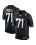 Tony Boselli 71 Jacksonville Jaguars Men Game Retired Jersey – Black