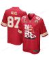 Travis Kelce 87 Kansas City Chiefs The Kansas City Stallion Game Men Jersey – Red