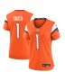 Tremon Smith 1 Denver Broncos Women’s Team Game Jersey – Orange