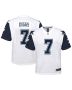 Trevon Diggs 7 Dallas Cowboys YOUTH Alternate Game Jersey – White