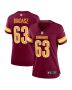 Tyler Biadasz 63 Washington Commanders Women’s Game Jersey – Burgundy