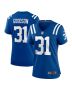 Tyler Goodson 31 Indianapolis Colts Women’s Game Jersey – Royal