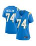 Tyler McLellan 74 Los Angeles Chargers Women’s Game Jersey – Powder Blue