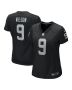 Tyree Wilson 9 Las Vegas Raiders Women’s Team Game Jersey – Black