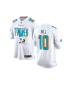 Tyreek Hill 10 Miami Dolphins Celebrating Game YOUTH Jersey – White
