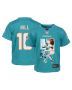 Tyreek Hill 10 Miami Dolphins The Cheetah Game YOUTH Jersey – Aqua