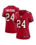 Tyrek Funderburk 24 Tampa Bay Buccaneers Women’s Game Jersey – Red