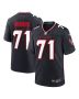 Tytus Howard 71 Houston Texans Team Game Men Jersey – Navy