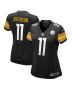 Van Jefferson 11 Pittsburgh Steelers Women’s Game Jersey – Black