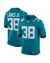 Velus Jones Jr. 38 Jacksonville Jaguars Team Game Men Jersey – Teal