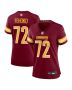 Viliami Fehoko Jr. 72 Washington Commanders Women’s Team Game Jersey – Burgundy