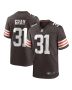 Vincent Gray 31 Cleveland Browns Team Game Jersey – Brown