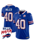 Von Miller 40 Buffalo Bills Bills Mafia Patch Game Men Jersey – Royal