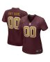 Washington Football Team Women Alternate Custom Jersey – Burgundy