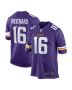 Will Reichard 16 Minnesota Vikings Game Men Jersey – Purple