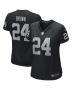 Willie Brown 24 Las Vegas Raiders Women Game Retired Jersey – Black