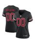 Women’s Arizona Cardinals Black Alternate Custom Game Jersey