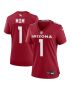 Women’s Arizona Cardinals Number 1 Mom Cardinal Game Jersey