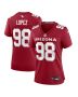Women’s Arizona Cardinals Roy Lopez Cardinal Game Jersey