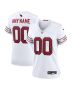 Women’s Arizona Cardinals White Custom Game Jersey