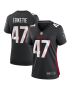 Women’s Arnold Ebiketie Atlanta Falcons Black Game Player Jersey