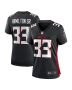 Women’s Atlanta Falcons Antonio Hamilton Sr. Black Game Jersey