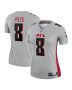 Women’s Atlanta Falcons Kyle Pitts Gray Inverted Legend Player Performance Top