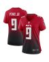 Women’s Atlanta Falcons Michael Penix Jr. Red Alternate Game Jersey