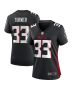 Women’s Atlanta Falcons Michael Turner Black Game Retired Player Jersey