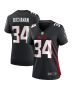 Women’s Atlanta Falcons Ray Buchanan Black Game Retired Player Jersey