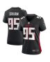 Women’s Atlanta Falcons Ta’Quon Graham Black Game Jersey
