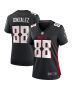 Women’s Atlanta Falcons Tony Gonzalez Black Game Retired Player Jersey