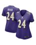 Women’s Baltimore Ravens Beau Brade Purple Game Jersey