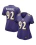 Women’s Baltimore Ravens Justin Madubuike Purple Game Jersey