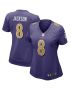 Women’s Baltimore Ravens Lamar Jackson Purple Alternate Game Player Jersey