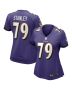 Women’s Baltimore Ravens Ronnie Stanley Purple Game Jersey