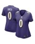 Women’s Baltimore Ravens Roquan Smith Purple Team Game Jersey