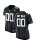 Women’s Black Jacksonville Jaguars Custom Jersey