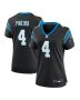 Women’s Carolina Panthers Eddy Pineiro Black Team Game Jersey