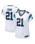 Women’s Carolina Panthers Jeremy Chinn White Game Jersey