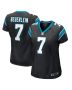 Women’s Carolina Panthers Steve Beuerlein Black Retired Player Jersey