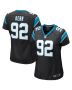 Women’s Carolina Panthers Zach Kerr Black Game Jersey