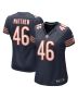 Women’s Chicago Bears Christian Matthew Navy Game Jersey