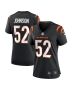 Women’s Cincinnati Bengals Cedric Johnson Black Game Jersey