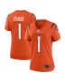 Women’s Cincinnati Bengals Ja’Marr Chase Orange Game Jersey
