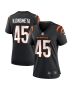 Women’s Cincinnati Bengals Maema Njongmeta Black Game Jersey
