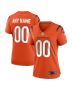 Women’s Cincinnati Bengals Orange Alternate Game Custom Jersey